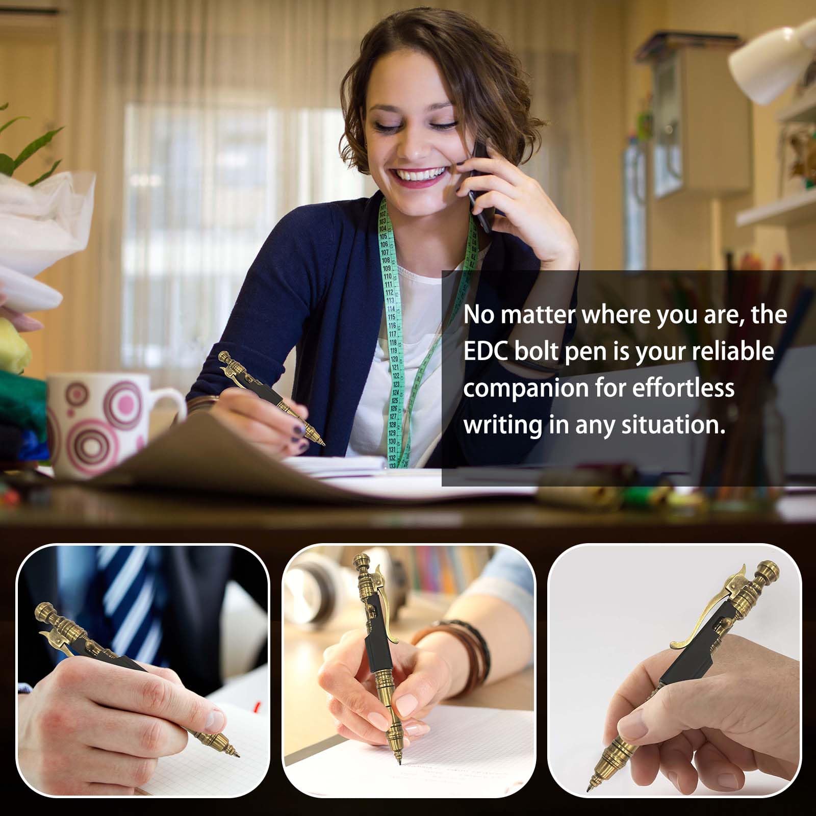 Amazon | Duffire 真鍮ボルトアクションタクティカルペン